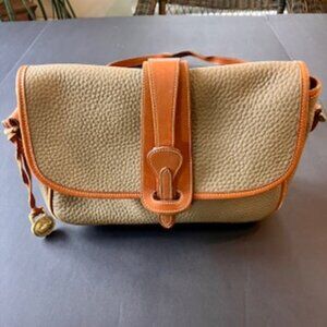 Vintage Dooney & Bourke Equestrian Bag all weather leather, Cross body/shoulder